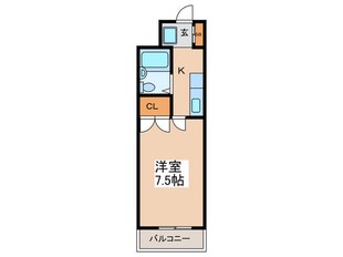 マンション　ラ・ブリュ－ヌの物件間取画像